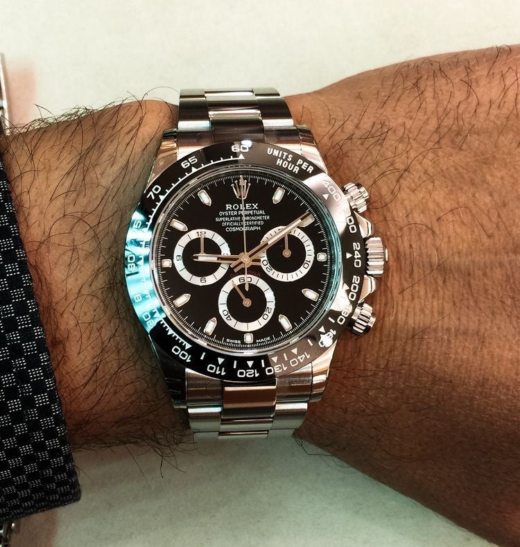 DAYTONA BLACK DIAL CERAMIC RING BEZEL