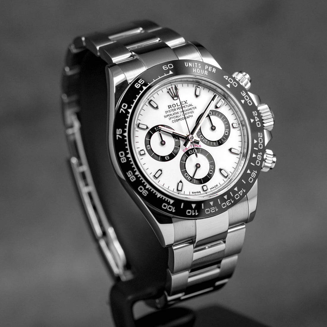DAYTONA WHITE PANDA DIAL CERAMIC BEZEL