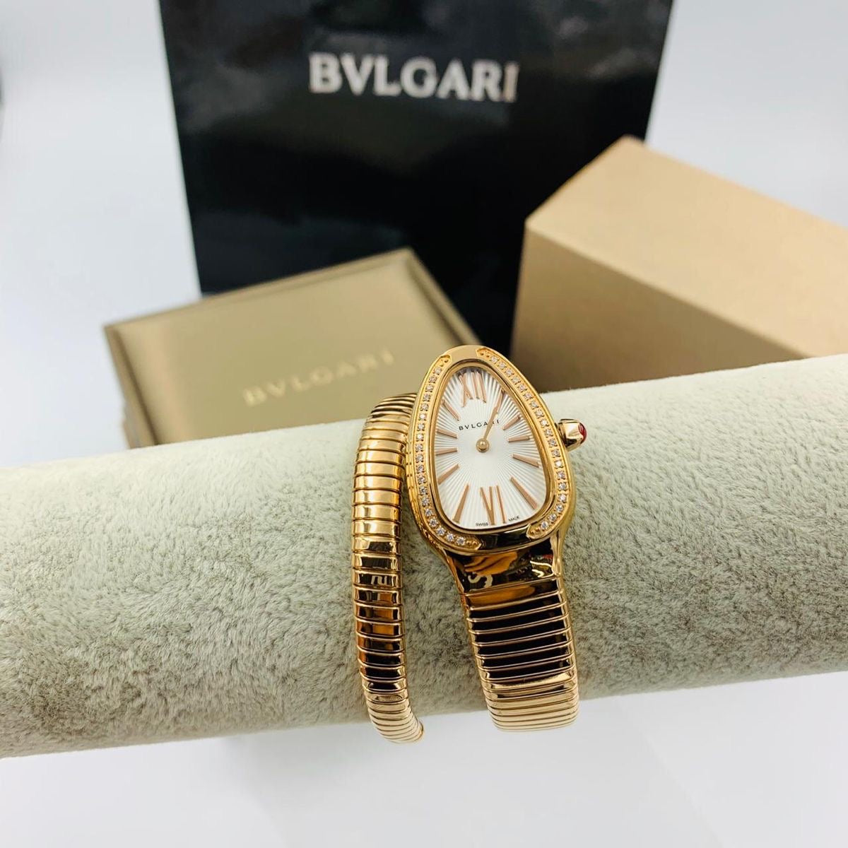 Serpenti Tubogas Montre Yellow Gold 101924