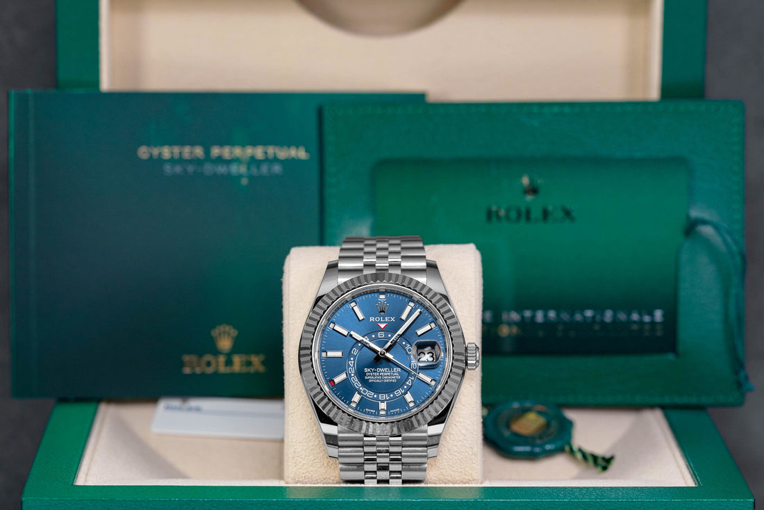 SKY-DWELLER BLUE JUBILEE