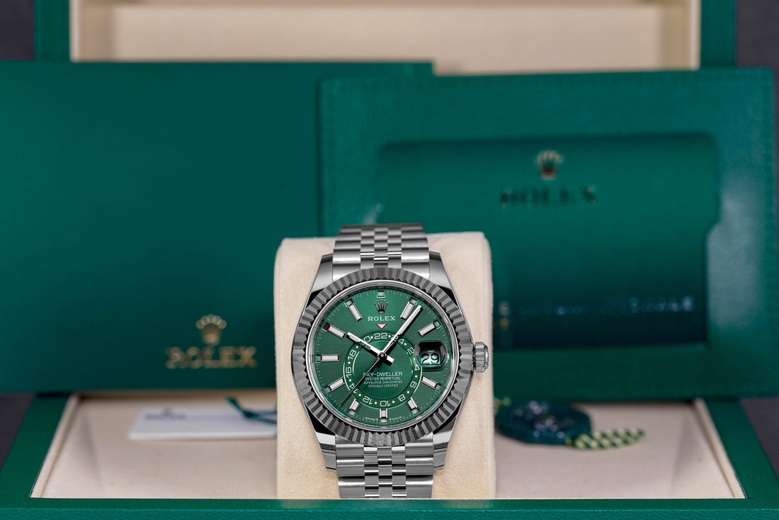 SKY-DWELLER MINT GREEN JUBILEE