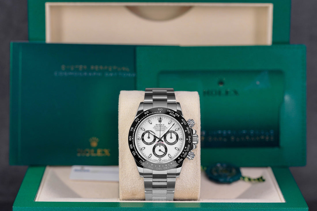 DAYTONA WHITE PANDA DIAL CERAMIC BEZEL
