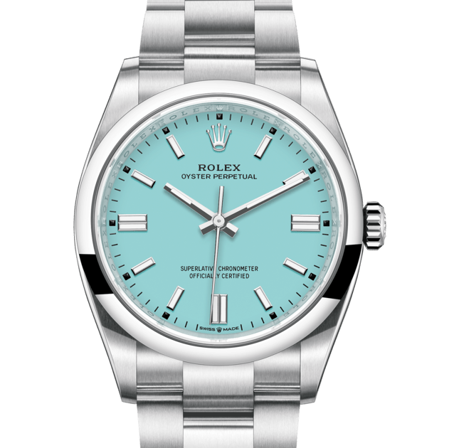 oyster perpetual bleu ciel 36mm