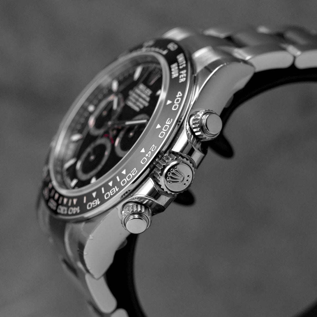 DAYTONA BLACK DIAL CERAMIC RING BEZEL