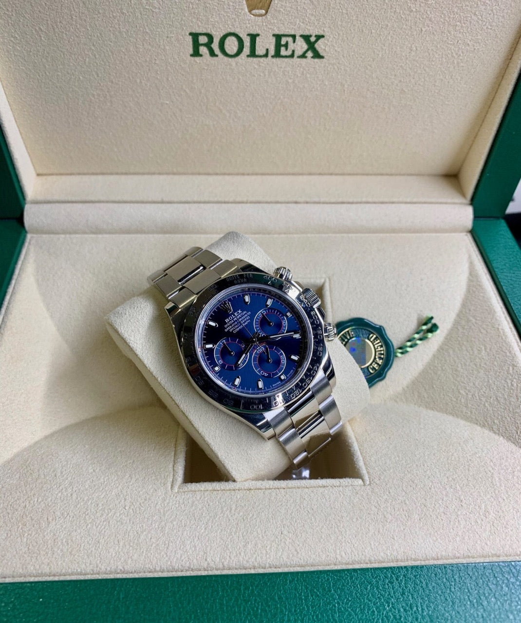 Rolex daytona blue