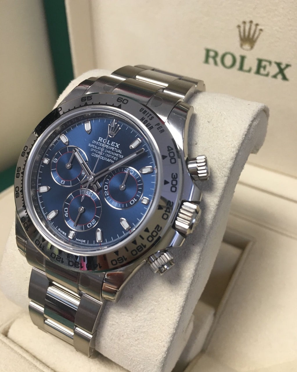 Rolex daytona blue