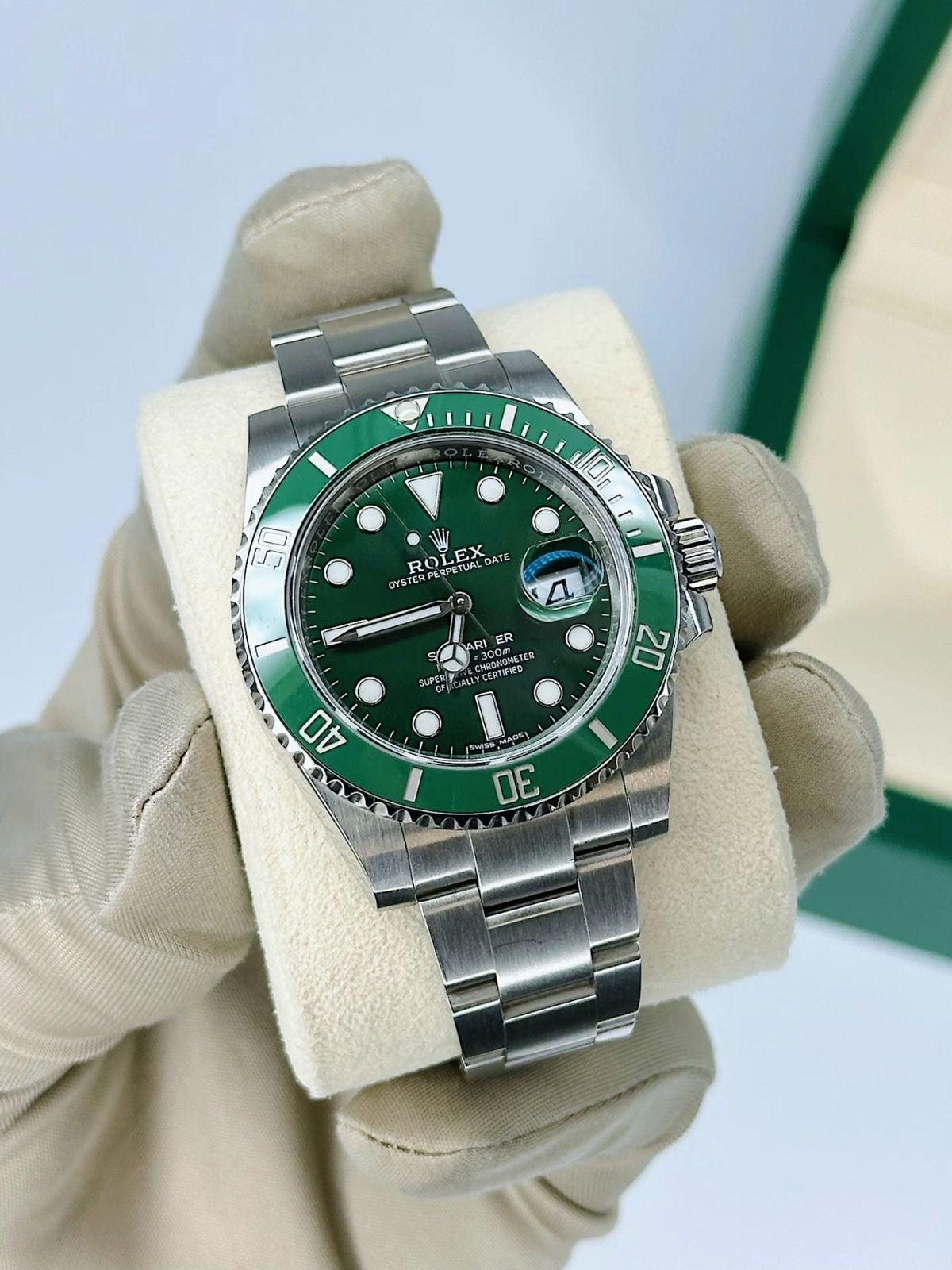 Submariner Vert "Hulk" 116610LV Pour Homme