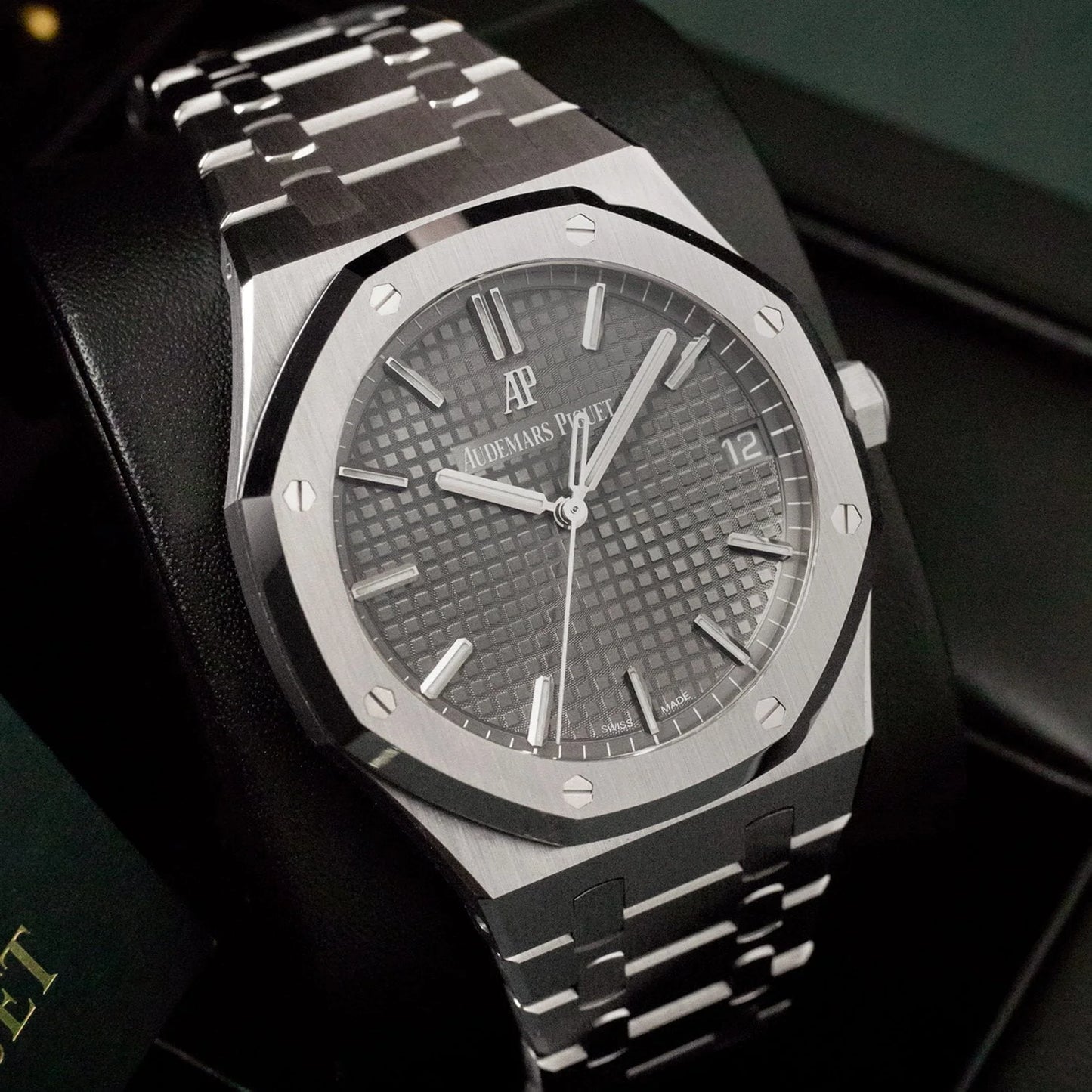 ROYAL OAK 41MM 15500 BLACK DIAL (2019)
