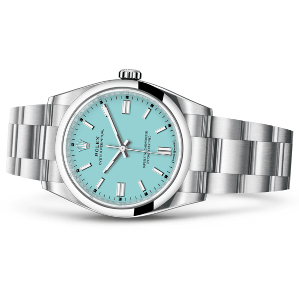 oyster perpetual bleu ciel 36mm
