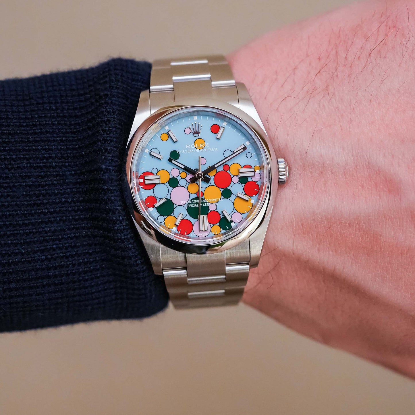 Rolex celebration dial 2023
