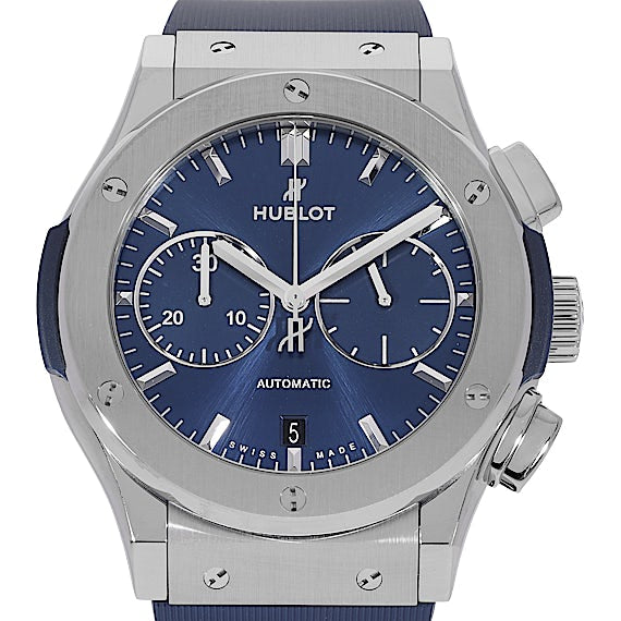 Hublot Classic Fusion Chronograph Titanium Blue