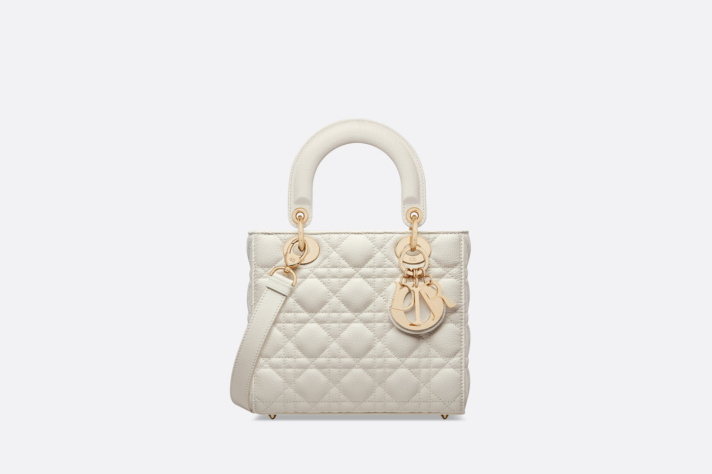 Sac lady dior small white