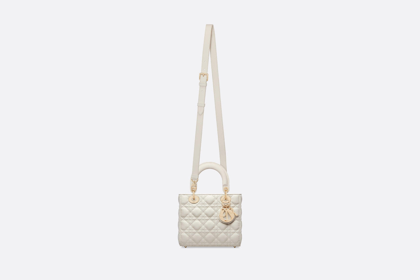 Sac lady dior small white