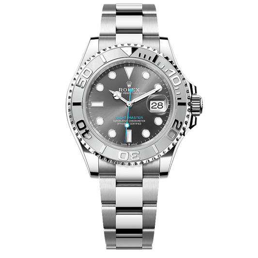 Yacht-Master 40 Oyster, 40 mm, Oystersteel and platinum