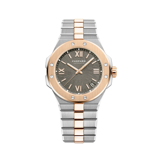 Alpine Eagle 41 41 mm, automatic, ethical rose gold, Lucent Steel™