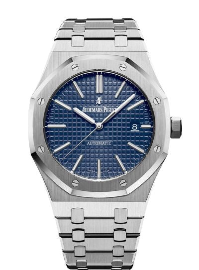 ROYAL OAK 36/38/40/41mm 14790ST BLUE DIAL (WATCH ONLY)