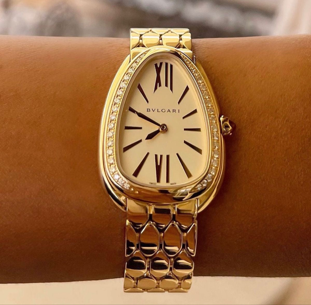 Bvlgari Serpenti Seduttori Montre Gold