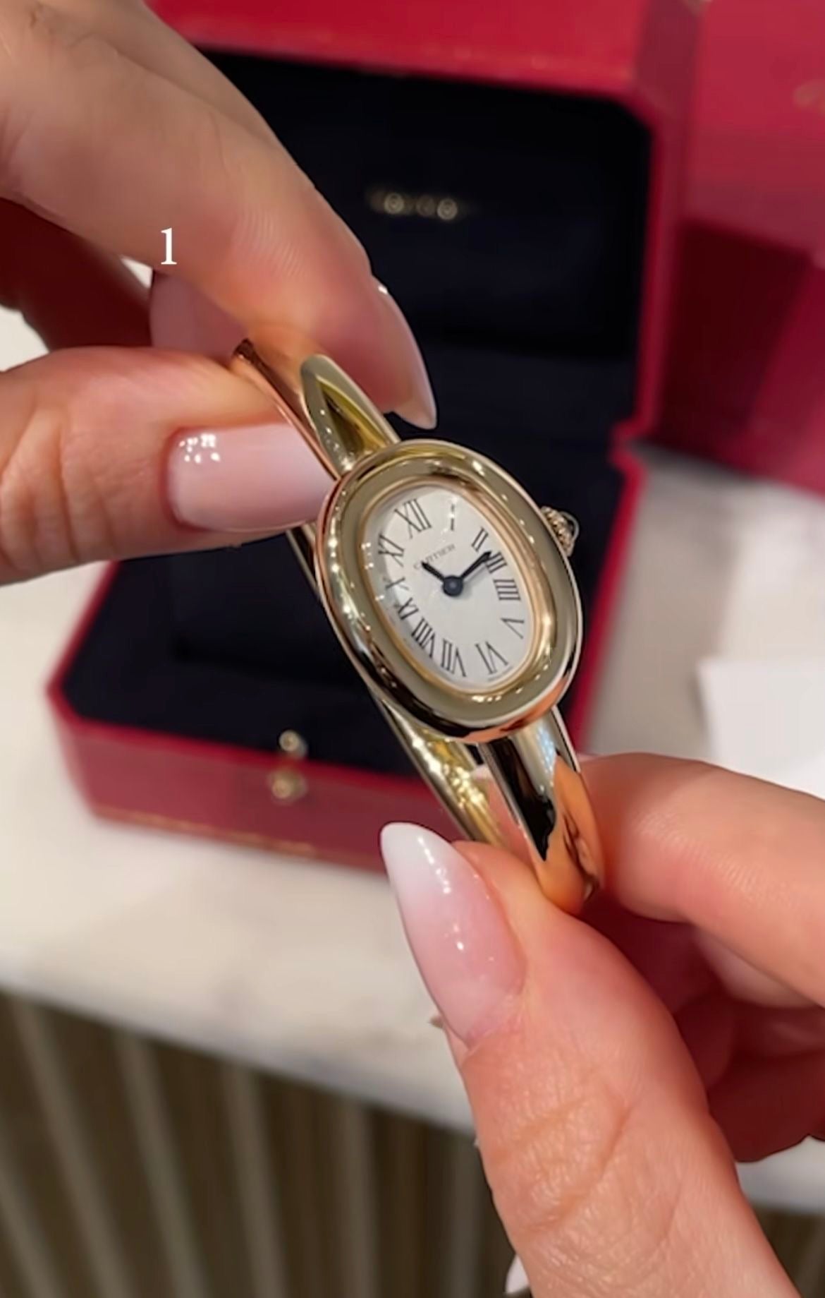 Cartier Baignoire WGBA0035  yellow gold