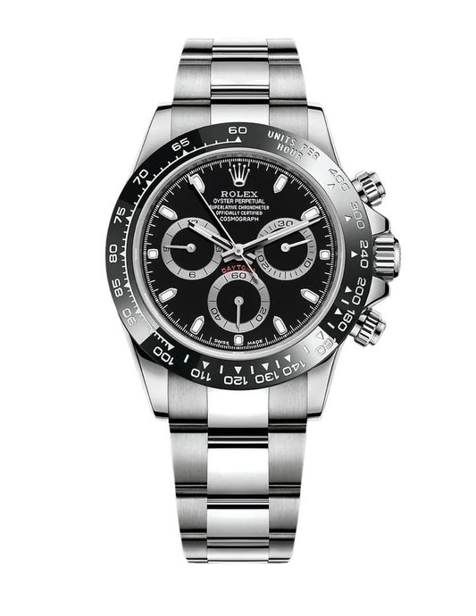 DAYTONA BLACK DIAL CERAMIC RING BEZEL