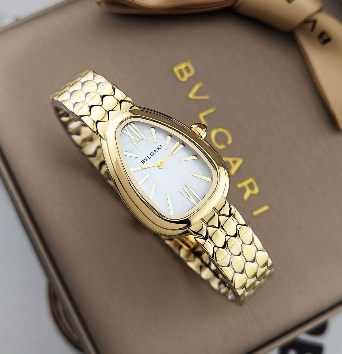 Bvlgari Seduttori Gold White Dial