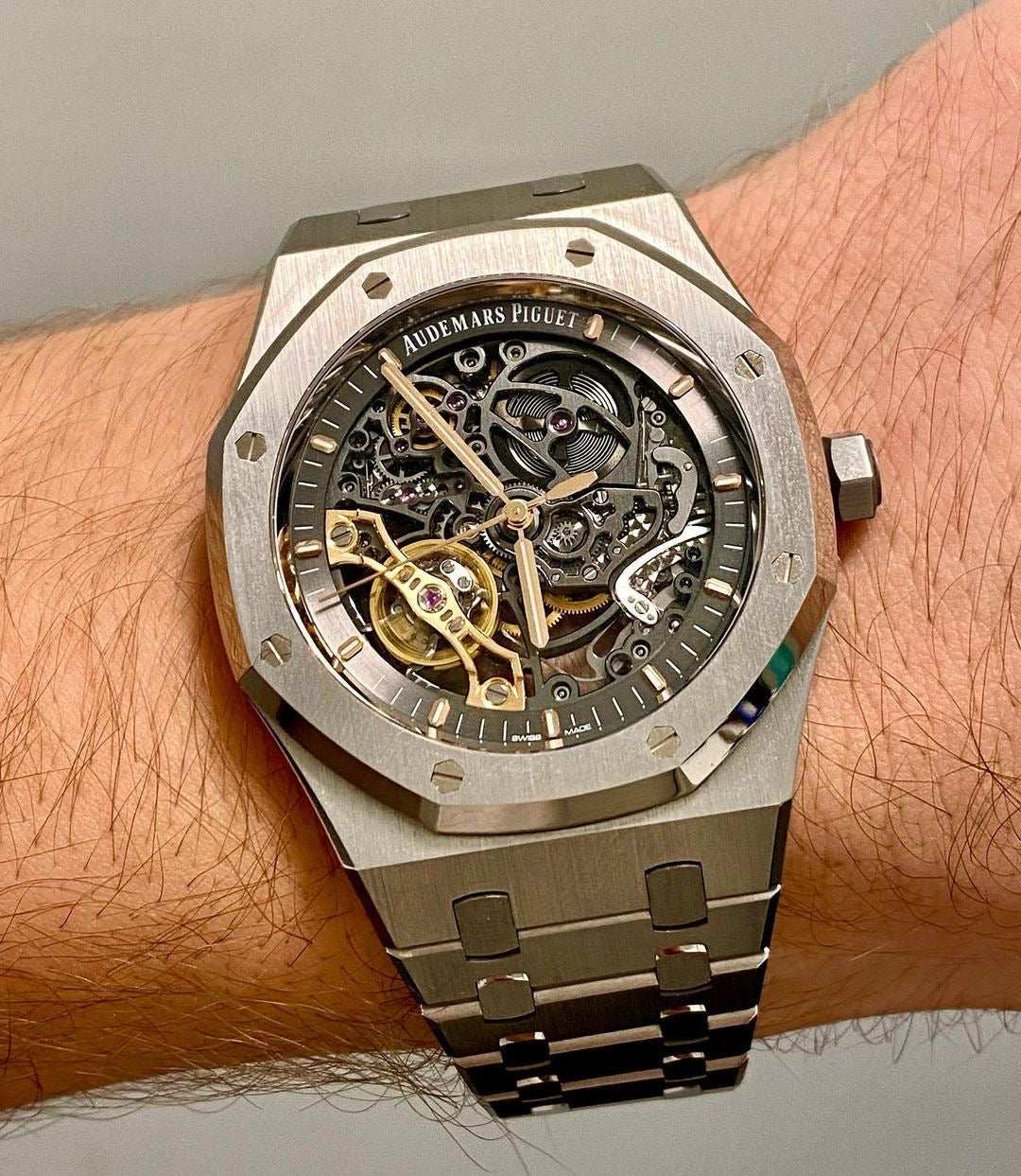 Audemars Piguet Royal Oak Skeleton argenté