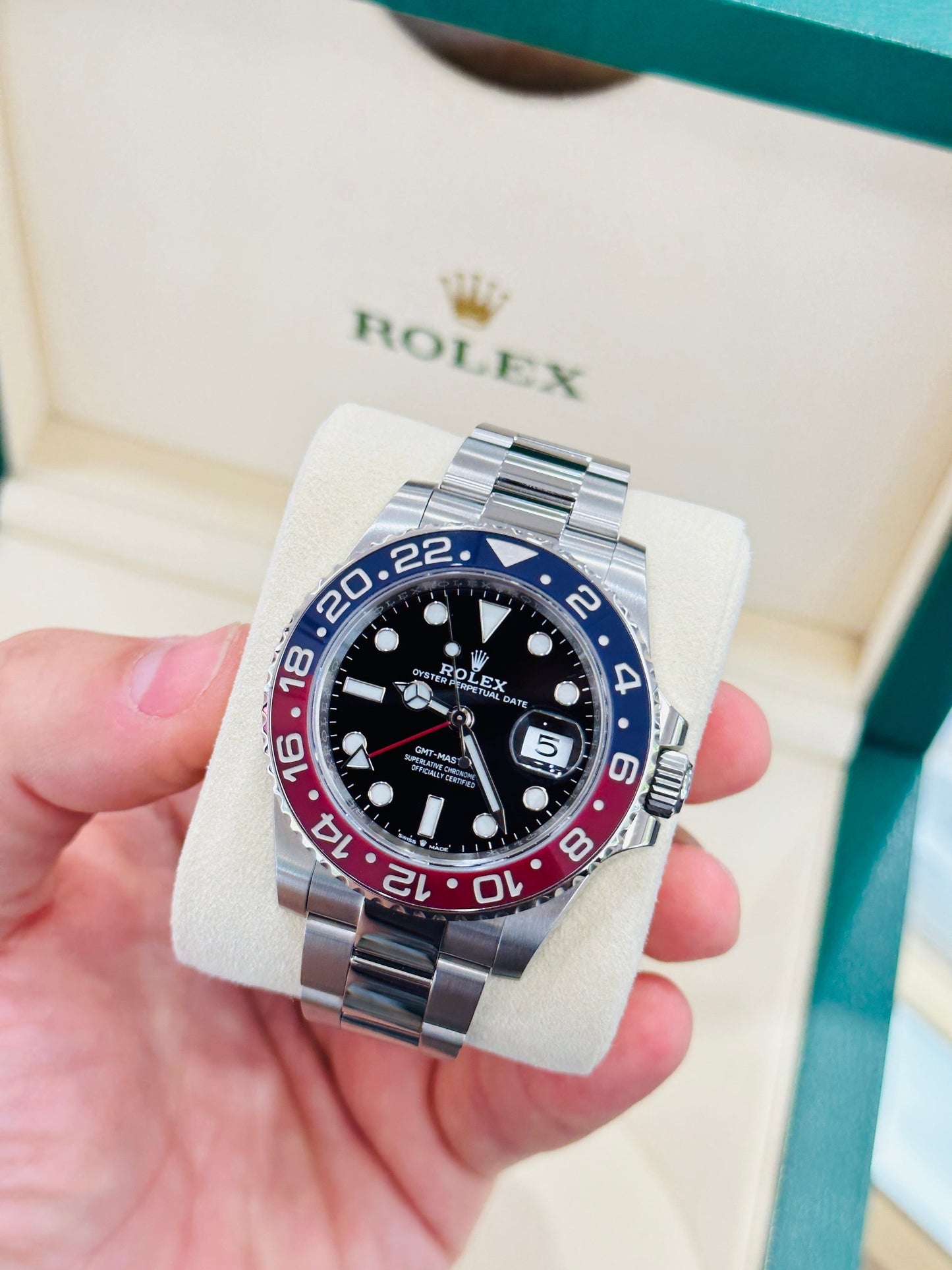 Rolex GMT II oyster pepsi