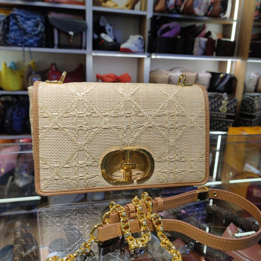 Sac Dior ( CUIR) beige