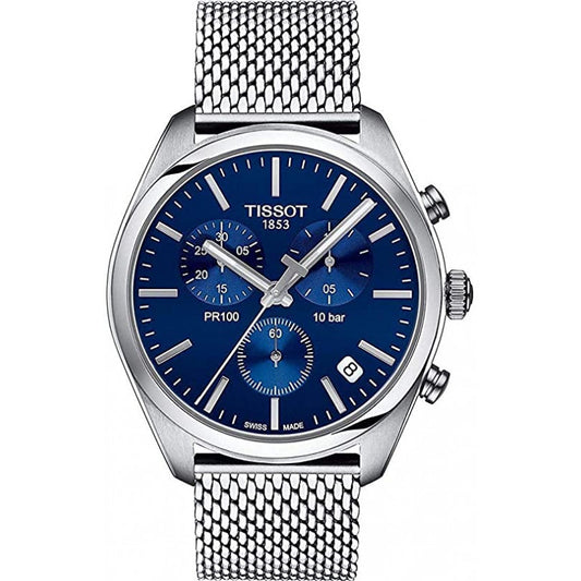 Tissot PR 100 Chronograph bleu